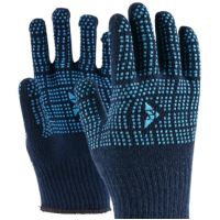 Premium Dotted Hand Gloves Cotton PVC Grip | Anti-Slip Safety Work Gloves for Construction, Gardening & Industrial Handling | Breathable Knitted Unisize UAE - Best Price Bulk Pac
